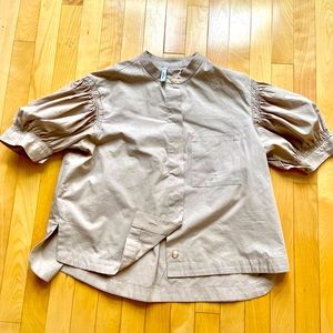 Mango balloon sleeve top!